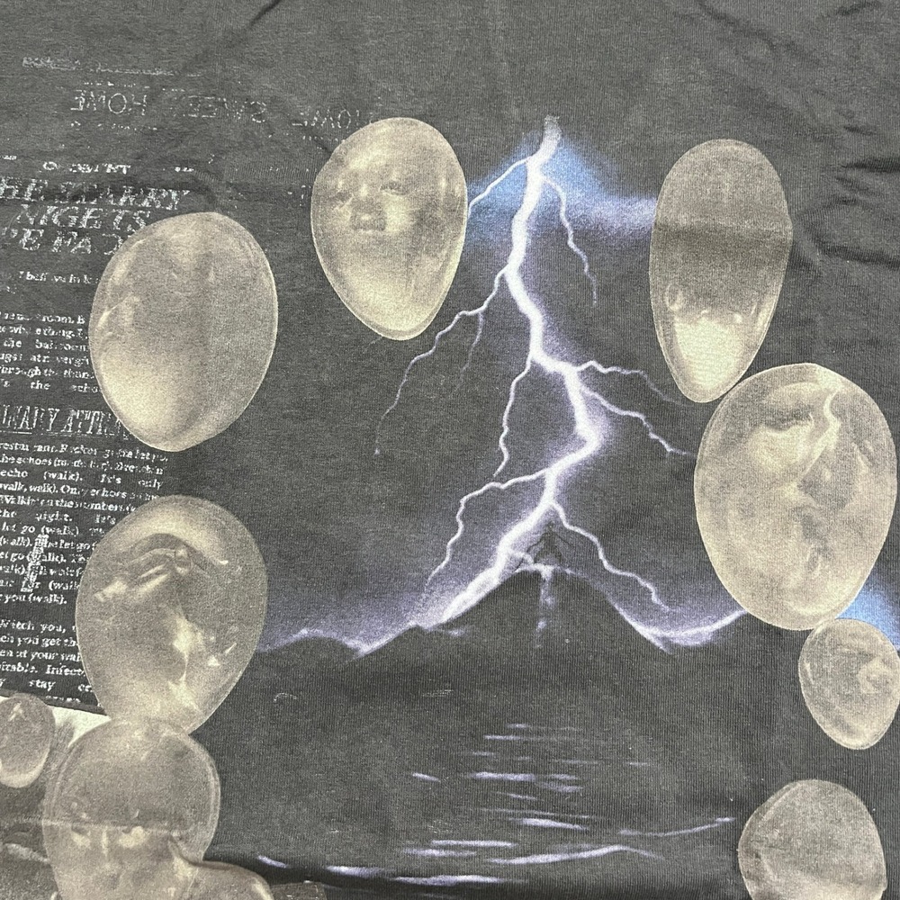Travis Scott Utopia World Tour Tee Mens M Black Graphic 2024 Delresto Echoes - Picture 9 of 14